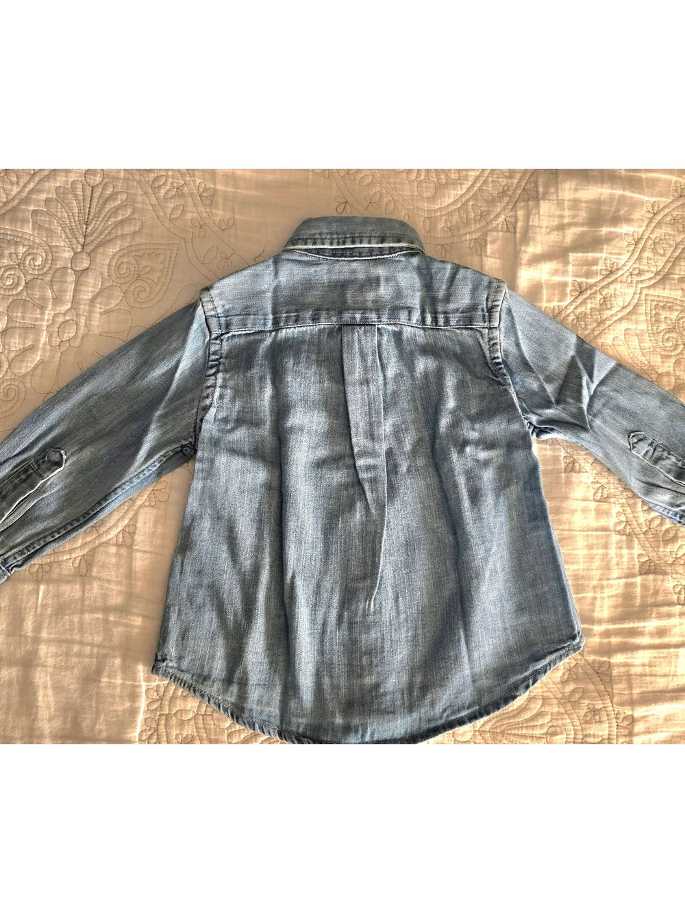 Ralph Lauren Denim Button-Down Shirt - Light Blue